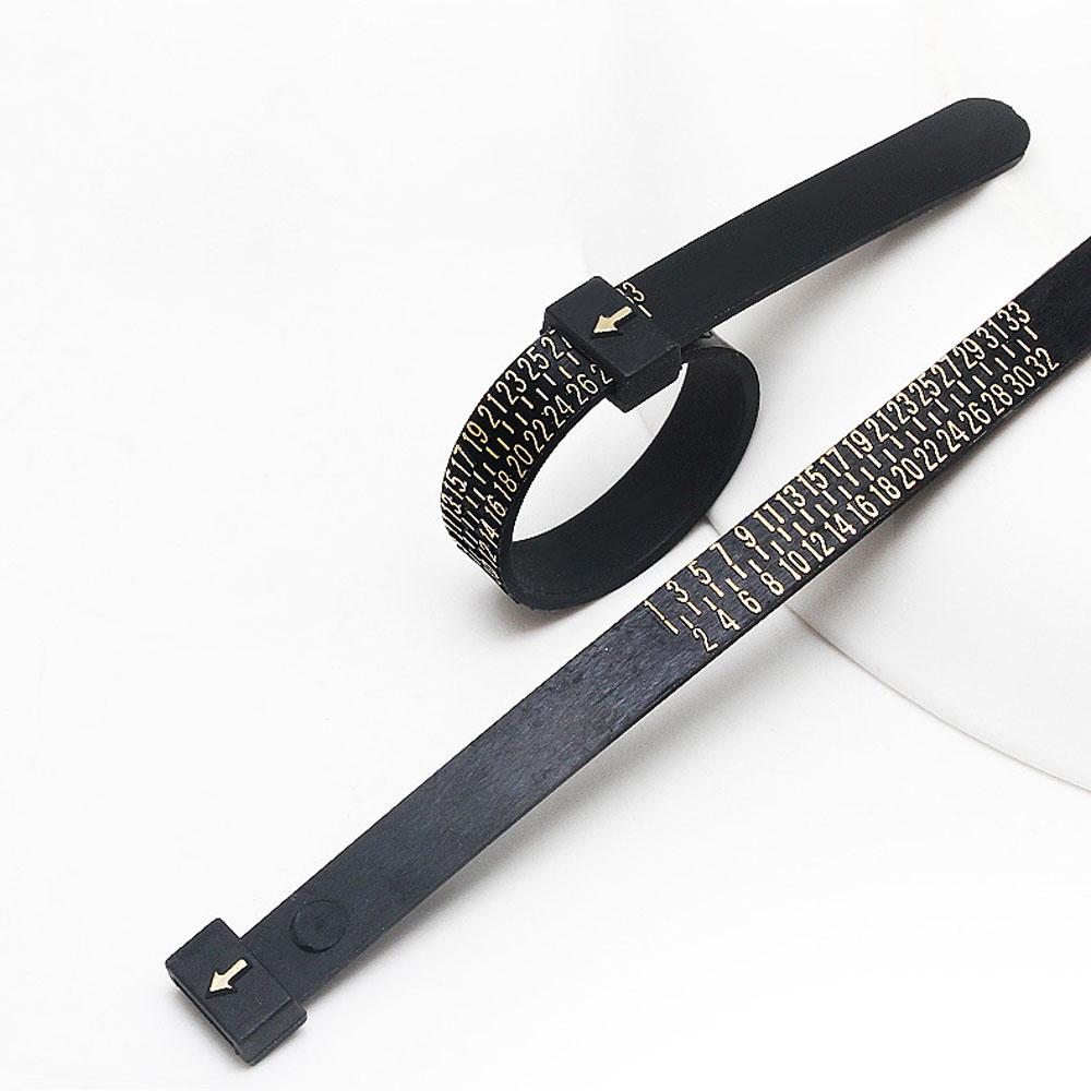US UK EU Ring Measurement HK JP Soft Ruler For Wedding Band Ring Sizer Jewelry Tools Measure Gauge