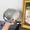 Металлическая сумка-клатч в форме ракушки Гладкая зеркальная поверхность Серебристый Золотой Женская вечерняя вечеринка Милый кошелек Сумка