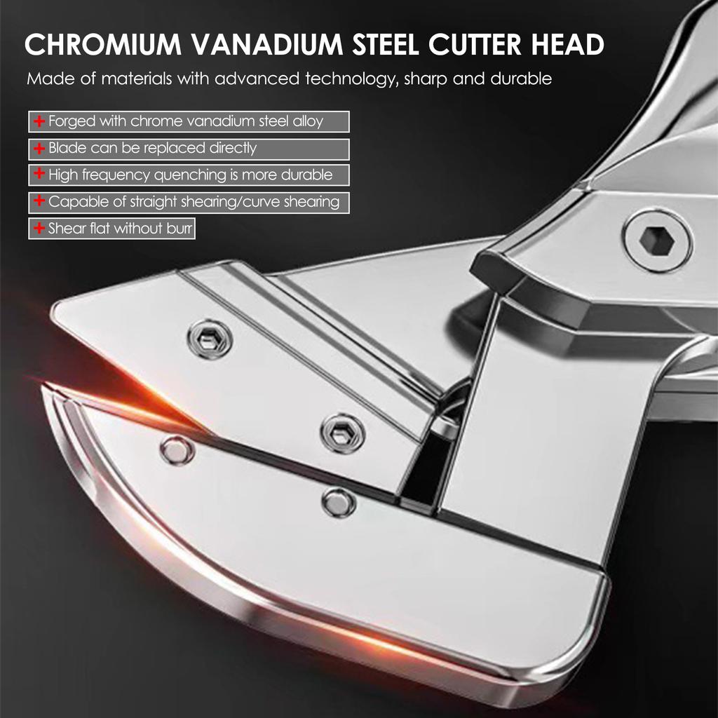 21V Brushless Mini Cordless Tin Snips Scissor 4.0Ah Rechargeable Li-ion Battery Electric Scissors