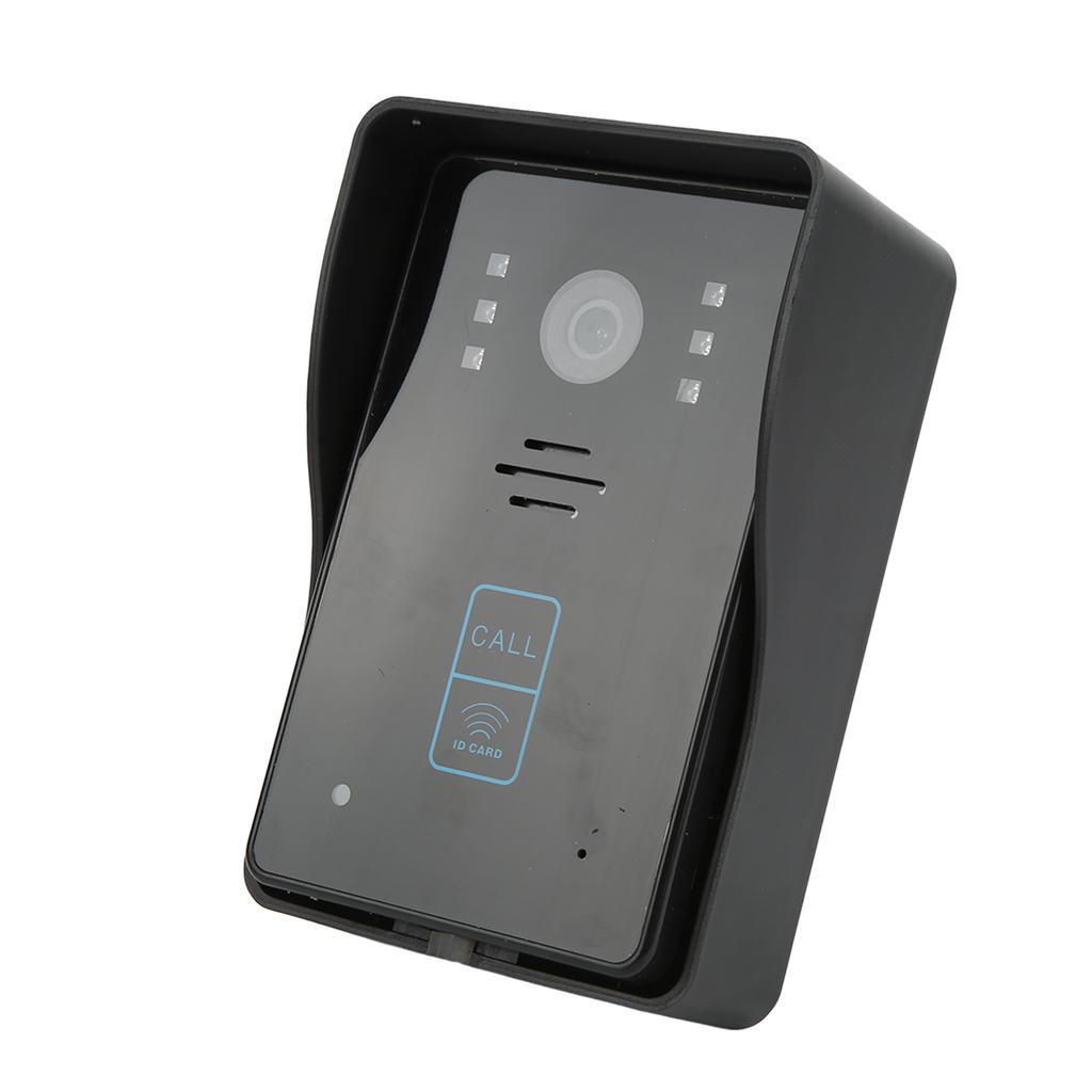 Видеодомофон 1080P с ночным видением, датчиком движения, картой доступа и катодным замком, дверной телефон для