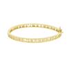 Geometric Multi Pcs Star Flower Smile Face Eyes Hand Elephant Heart Charms Cuff Bangle Bracelet Unisex Gold Plated Anniversary
