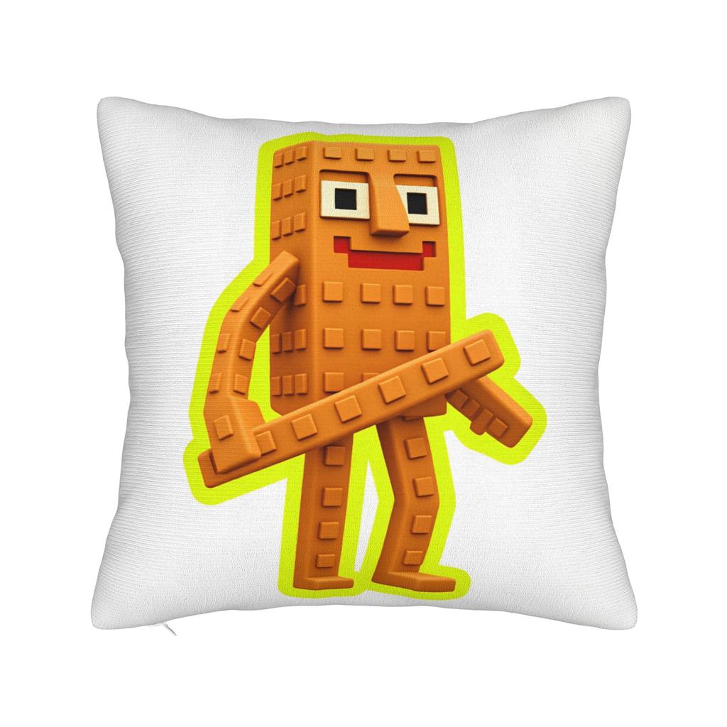 Pillow Case Italian Brainrot Meme Print Pillow Cover For Office Car Home Decor Retro Trendy Pillowcases