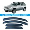 Дефлекторы боковых окон для RENAULT DUSTER DACIA DUSTER HS 2011-2017 Козырьки на окна Защита от дождя Ветровики Накладные на скотче