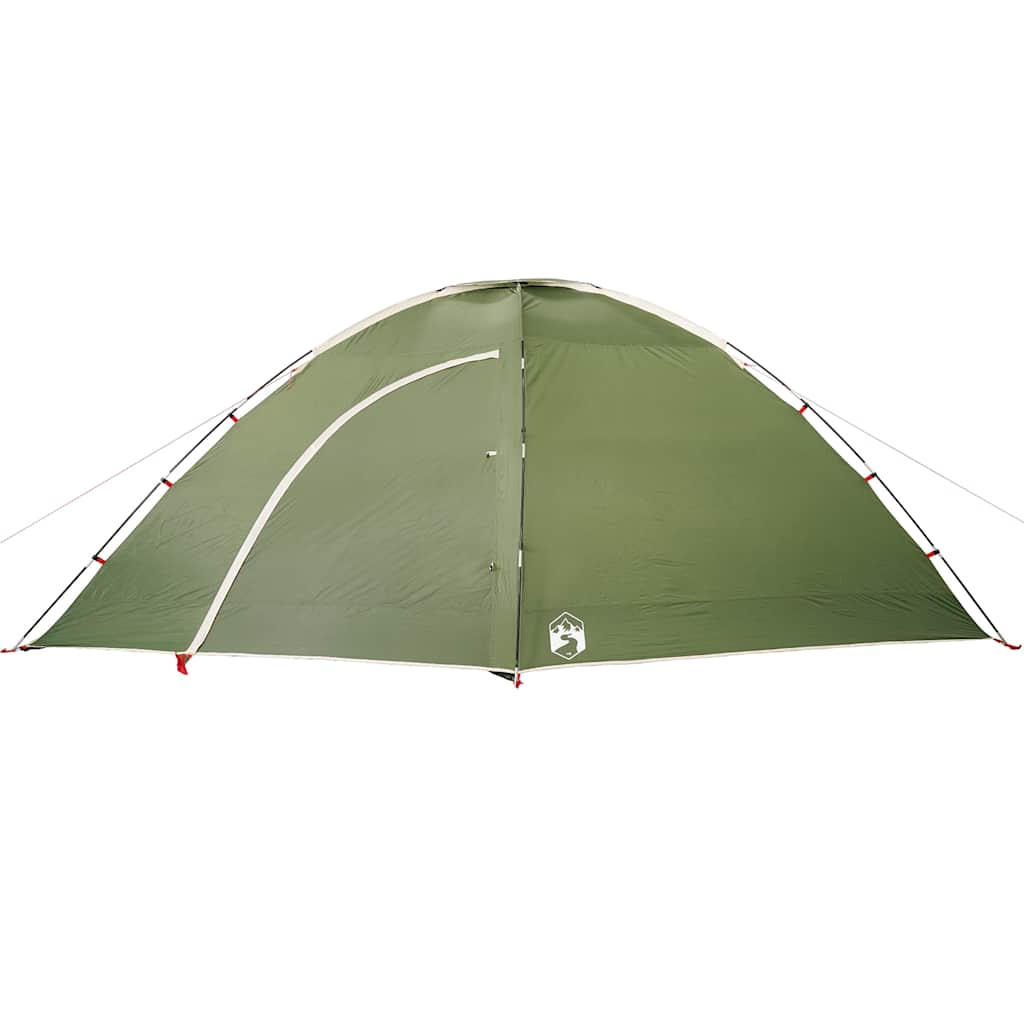 8 Person Camping Tent Green Waterproof