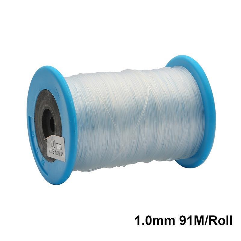 Clear Non-Elastic Beading Line for Handmade Jewelry and DIY Crafts