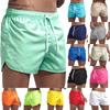 Men's Spring And Summer Splicing Swimming Trousers And Beach Surfing Shorts