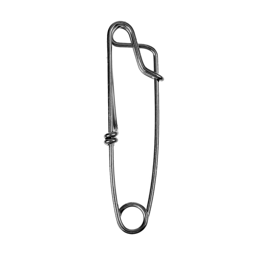 0Pcs Tuna Clip Stainless Steel 60mm / 80mm 100mm
