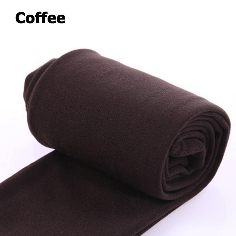 Модные толстые колготки на эластичной флисовой подкладке с начесом, теплые зимние брюки, теплые леггинсы