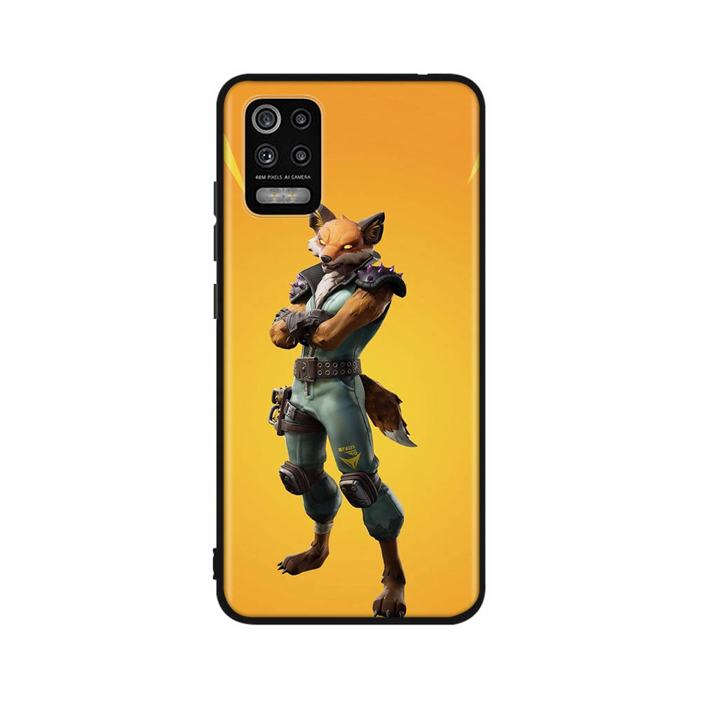 Чехол RT87 Fortnite для Samsung A04 A14 A23 A34 A54 M23 M33 M52 M53 Realme 10 9 C30S C35 C55 VIVO Y02S Y21 Y33S Y51 X80 Pro Прозрачный чехол