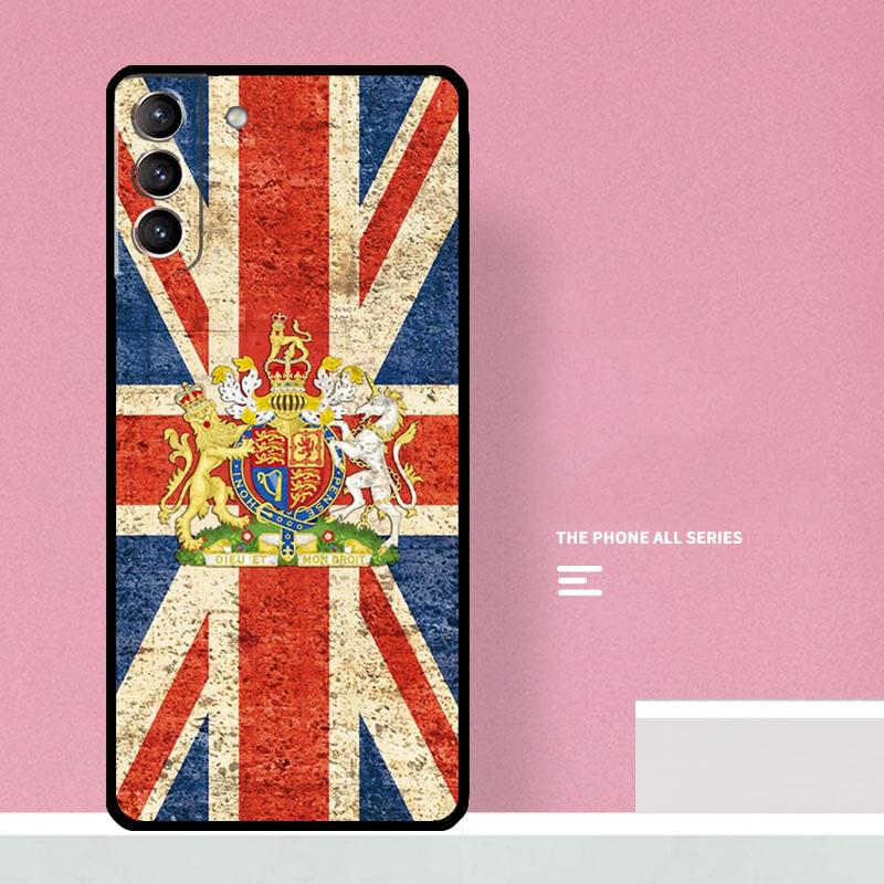 Чехол с флагом Union Jack Великобритании для Samsung Galaxy S23 S22 Ultra Plus S8 S9 S10 Plus Note 10 20 S21 FE S20 FE