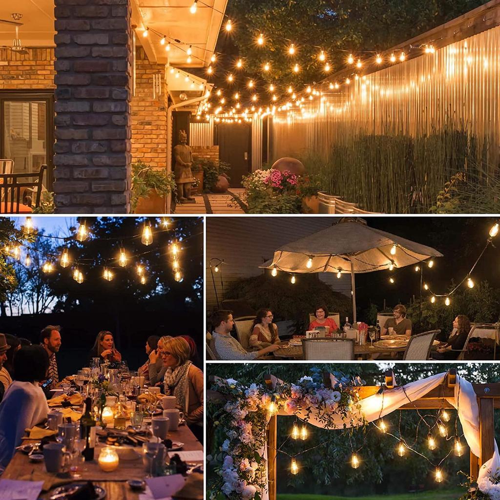 Самые продаваемые светодиодные гирлянды-глобусы ST38 - европейская вилка для вечеринок в помещении/на открытом воздухе и декора двора