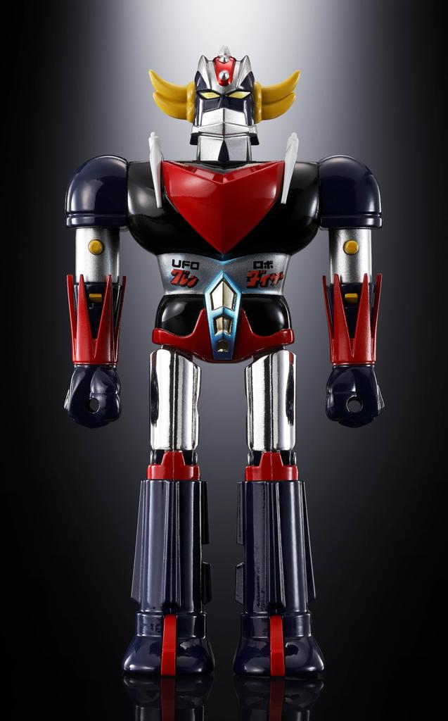 TAMASHII NATIONS Chogokin НЛО-Робот Грендизер DELUXE Грендизер НЛО-Спэйзер 135 120 мм АБС ПЭ Окрашенная Сочлененная Фигурка и Прибл.. & Приблизительно. Литье под давлением & &