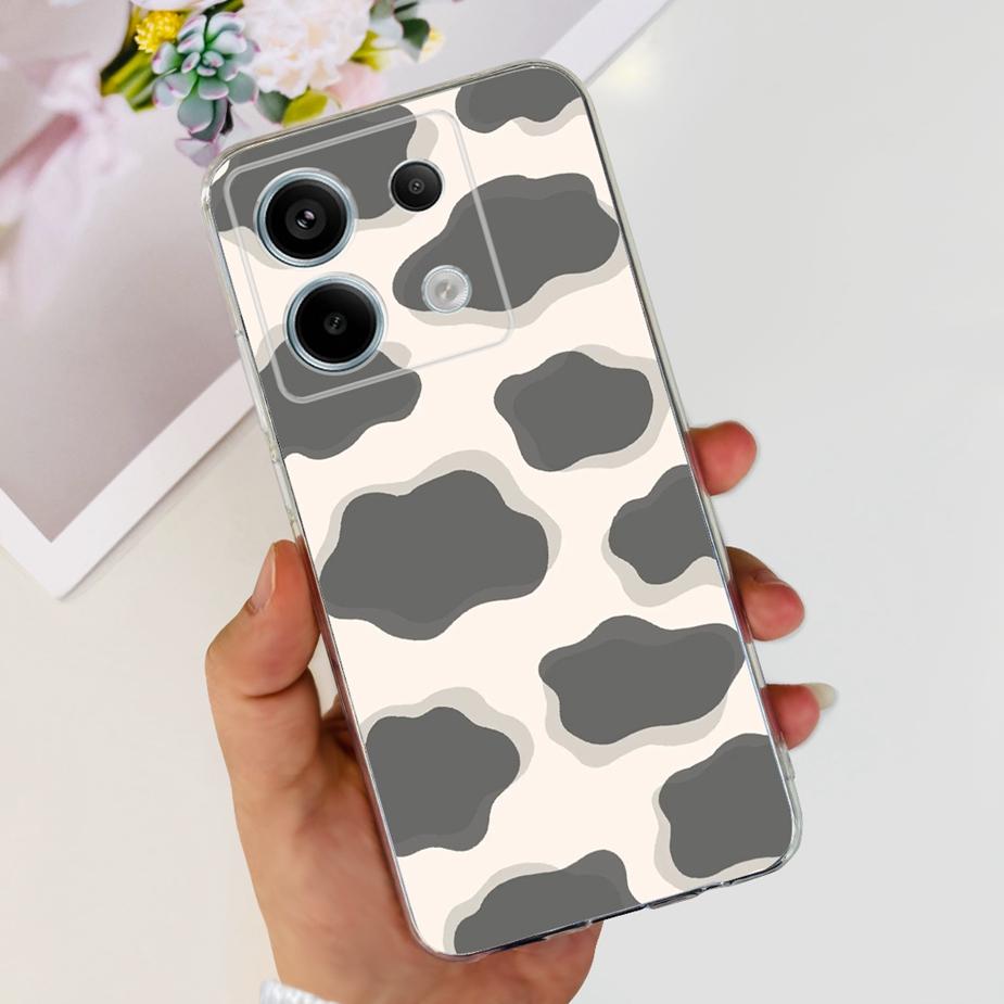 For Xiaomi Poco X6 Pro 5G Case New Fashion Painted Cover Clear Silicone Soft TPU Phone Case For Xiaomi Poco X6 Pro PocoX6 Bumper