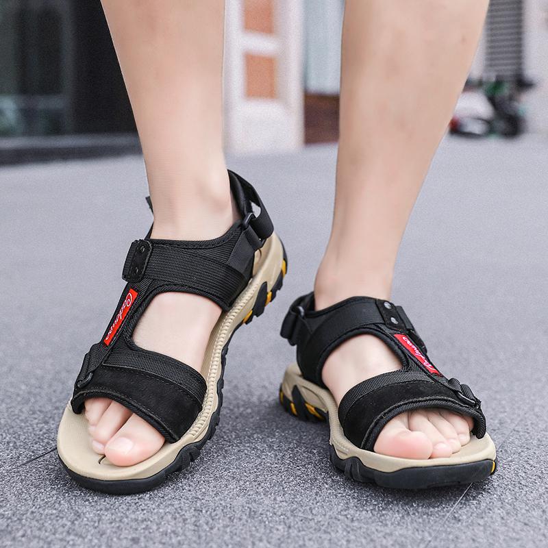 Модные летние уличные сандалии для мужчин Дышащая обувь для хайкинга Вода Пляж Мужские сандалии Кемпинг Скалолазание Аква Кроссовки
