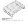 Gas Stove Rack Induction Cooker Bracket Solid Metal Structure Strong Load-bearing Multipurpose Storage Rack