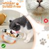 Elevated Cat Bowls Raised Wood Stand Feeder with 3 Stainless Steel Bowls Feeding & Watering Supplies for Puppy Cats Accessories