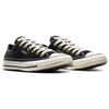Converse Chuck Taylor All Star Удобные низкие парусиновые кеды Женские кроссовки Черные Белые A07546C