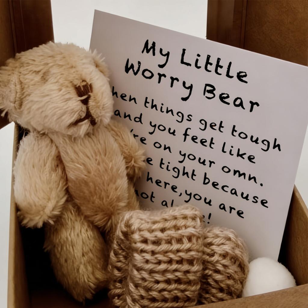 9cm Comfort Bear Plush: Your Portable Source Of Warmth