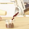 Kitchen Storage Tool Moisture-proof Sealed Jar with Measuring Cup Food Storage Container