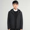 Yiliteng Men's Detachable Hood Casual Jacket