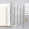 Binder Circle Ring Plastic Comb Bindings Loose Leaf Book Binder Rings Notebook Binding Spines