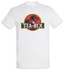 Футболка Tea-Rex I Тираннозавр Чай Рекс Веселый Динозавр Динозавры Любовь Зависимость
