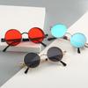 Trendy Unisex Polarized Steampunk Metal Vintage Sunglasses Fashion Thick Border Round Frame Eyeglasses UV400