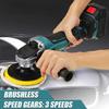1580W 288VF Cordless Brushless Electric Polishing Machine Car Polisher Rechargeable Grinding Machine for Makita 18V Battery
