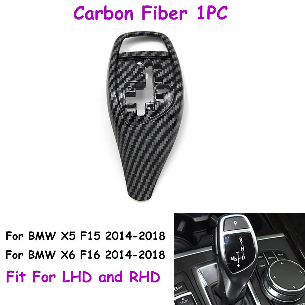 F15 F16 2014-2018 Car Shift Lever Gear Shifter Knob Switch Cover Replacement For BMW X5 X6 Series 61319346827 61319346823
