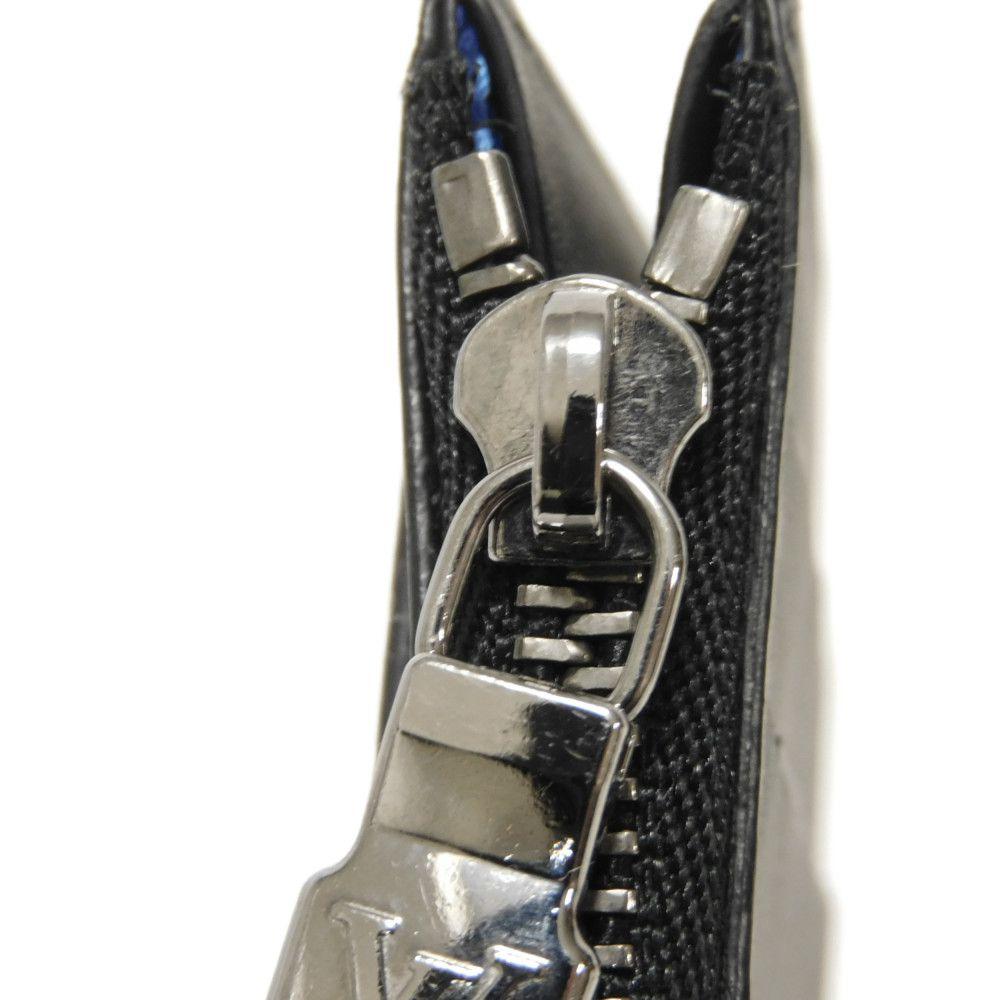 Used 12564 Coin Card Holder M80932 7943 Trunk Comic Black RFID Monogram Eclipse Noir Men's from Japan AUTHENTIC