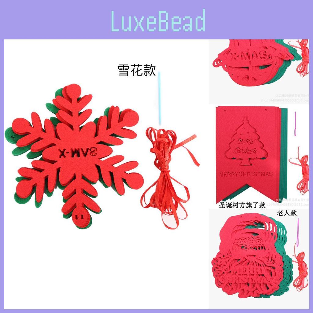 Очаровательные Рождественские Флажки в Мультяшном Стиле с Снеговиками и Елками для Празднований