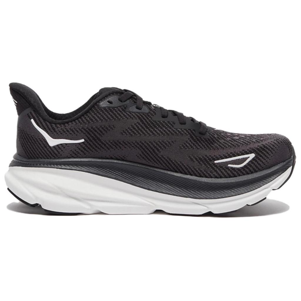 HOKA One One Clifton 9 Черно-белый Женские 1127896-BWHT