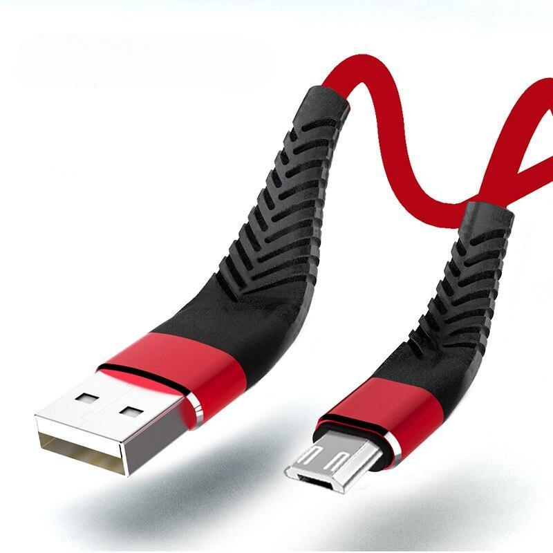 1m 2m 3m 0.25m Micro USB Cable for Fast Charging Data Cable for Xiaomi Redmi 4X 5 Samsung S7 J7 Huawei Android Mobile Phone Microusb Charger Cable
