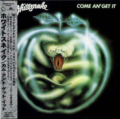 CD WHITE SNAKE - Come and Get It POCP9219 Polydor, Sunbur 1999 Япония ОбиРок Б/у