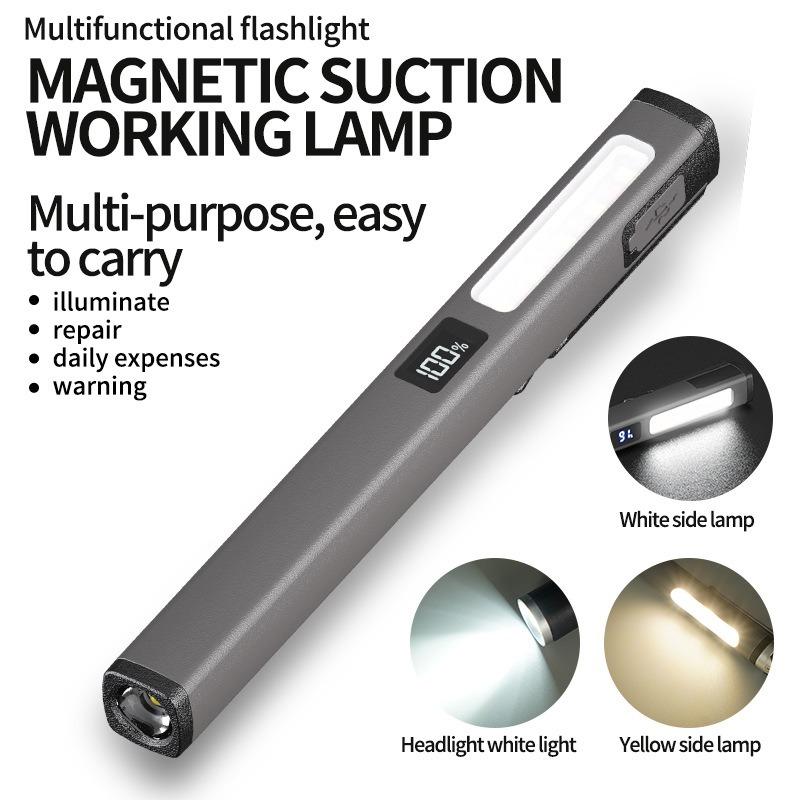 Multi Functional USB Charging Work Light Flashlight