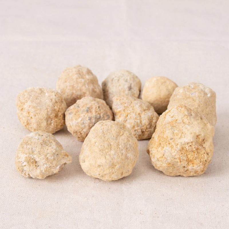 Geode Agate Raw Mineral Crystals Natural White Stone Cavity Irregular