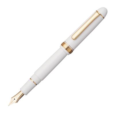 Платиновая перьевая ручка Перьевая ручка Century Chenonceau White Super Fine #3776 PNB-15000#2-9