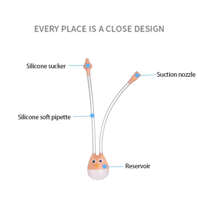 Детский аспиратор для носа, очиститель носа, инструмент для защиты от всасывания