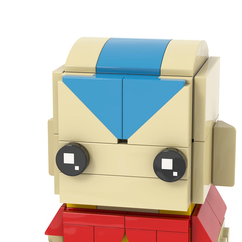 MOOXI Cartoon Avatar 97Pcs Bricks Aang BrickHeadsed Building Blocks Anime Kids Education Toys For Children Birthday Gift MOC7139