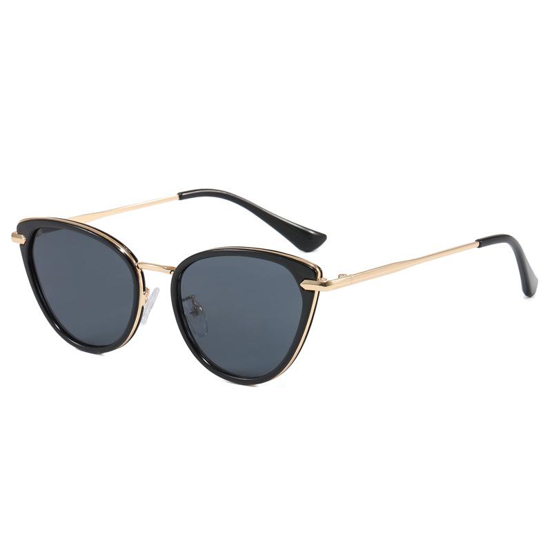 Cat Eye Shape Sunglasses For Women European American Style Glasses For Woman High Quality Men Sun Glass