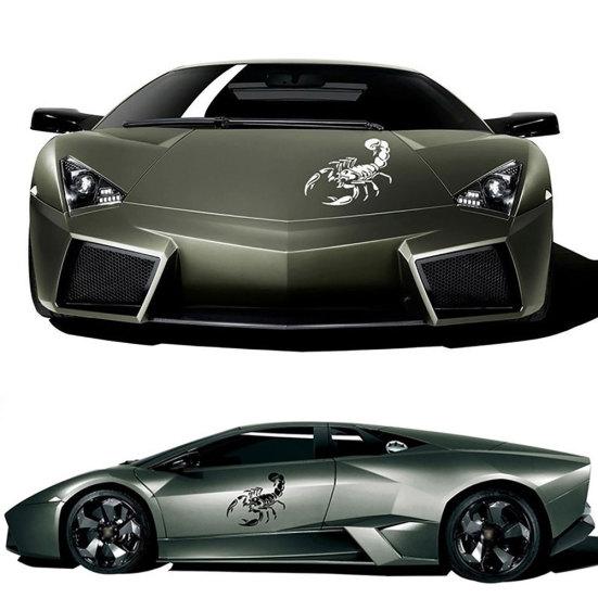 Мода Скорпион Светоотражающий Автомобиль Кузов Капот Окна Наклейки Наклейки Декор