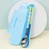 Lilpang Cinnamoroll Vacuum Stainless Steel Junior Cutlery Case Set, a Popular Character In Korea
