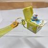 Exquisite Cartoon Bag Pendant Funny Creative Key Ring Folding Pop-up Box Keychain  Car Key Ring