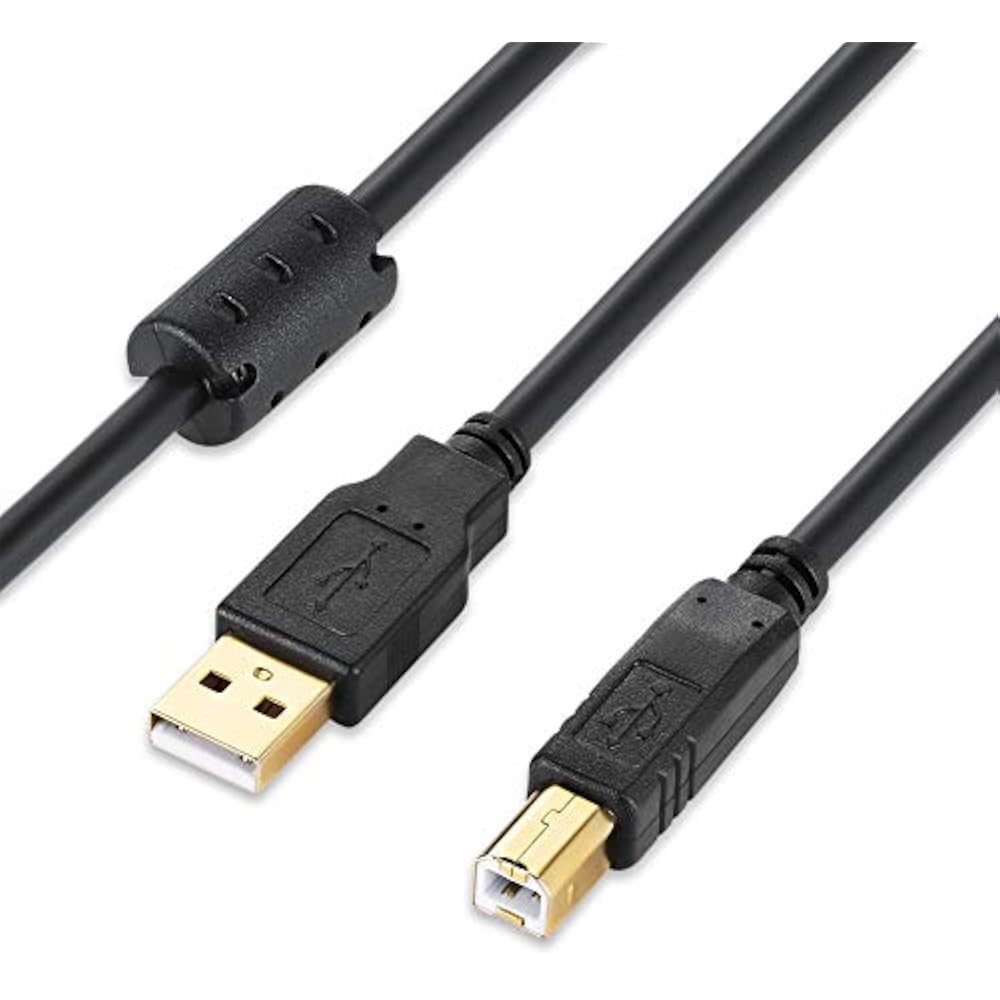 XBOHJOE USB 2.0 Кабель для принтера A Папа на B Папу Позолоченный Разъем Кабель для принтера и сканера Comp...