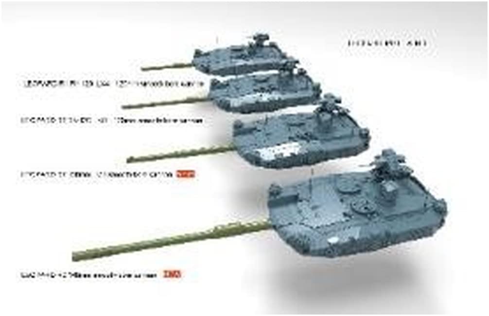 Модель танка Tiger Leopard 2 Revolution 2 130 мм пушка Пластиковая модель TML4613 1/35