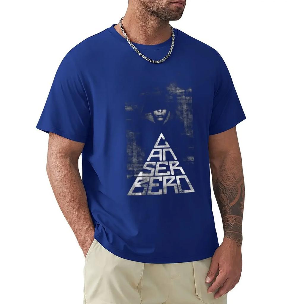 Футболка Canserbero в стиле хип-хоп с коротким рукавом, повседневная футболка для мужчин с круглым вырезом, 100% хлопок, футболки, топы