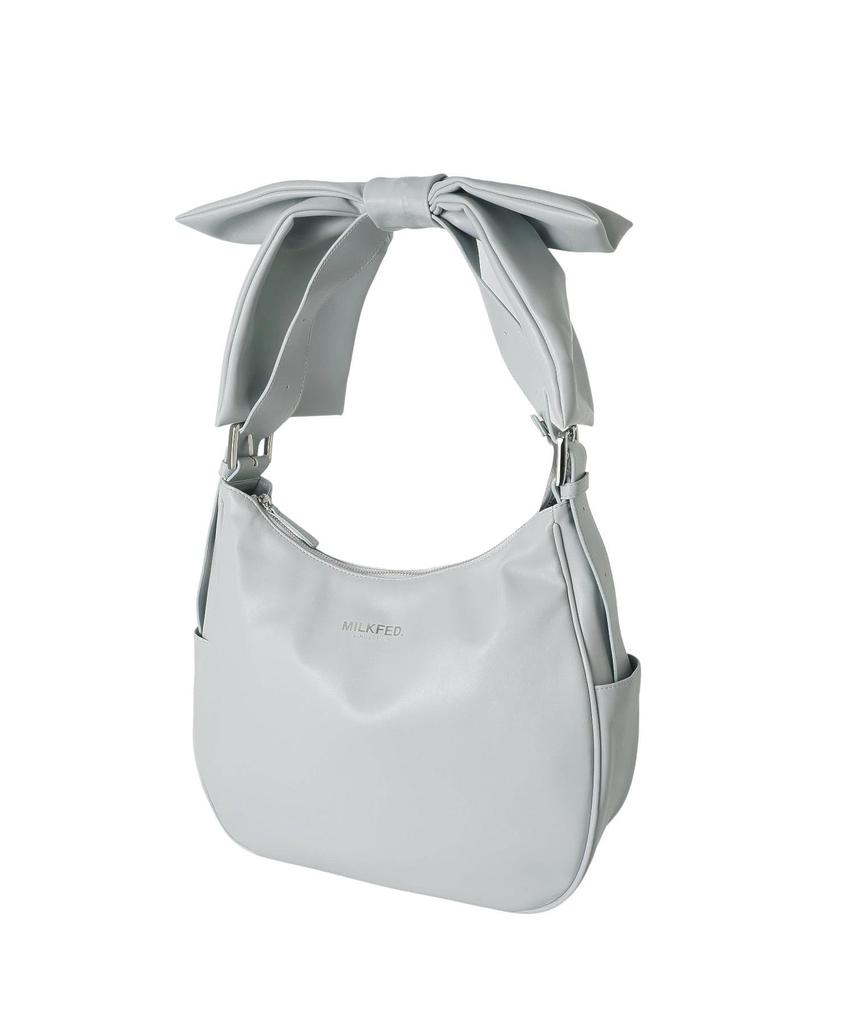 Milkfed Big Ribbon Tote Bag In Light Blue Women's