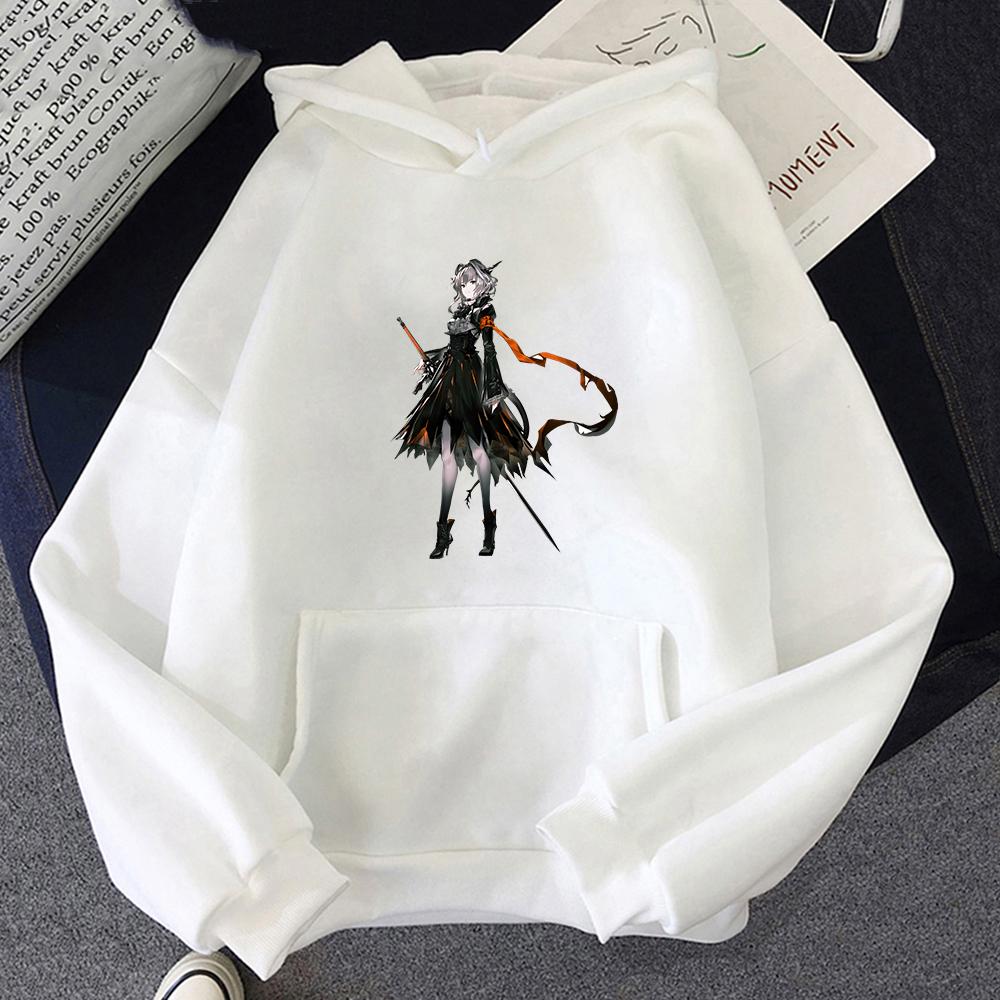 Arknights PRELUDE TO DAWN Game Anime Men Hoodie Japanese Anime Long Sleeve Regular Fit Graphic Hoodies for Men Winter Hoodie