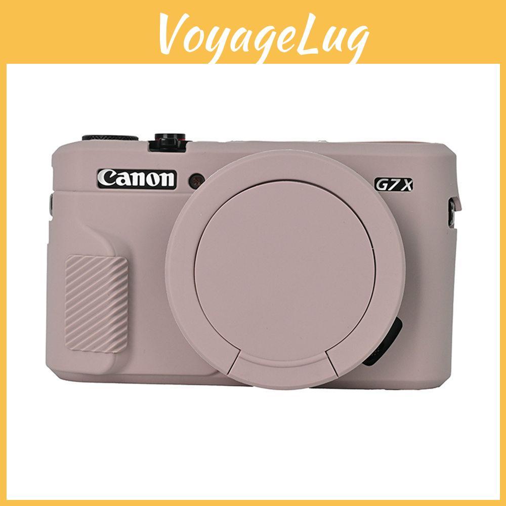 Силиконовый мягкий резиновый чехол G7xiii для Canon Powershot G7x Mark II III G7x2 G7x3 Защитный корпус-кожа с защитой объектива