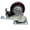 Polyurethane Swivel Caster with Brake